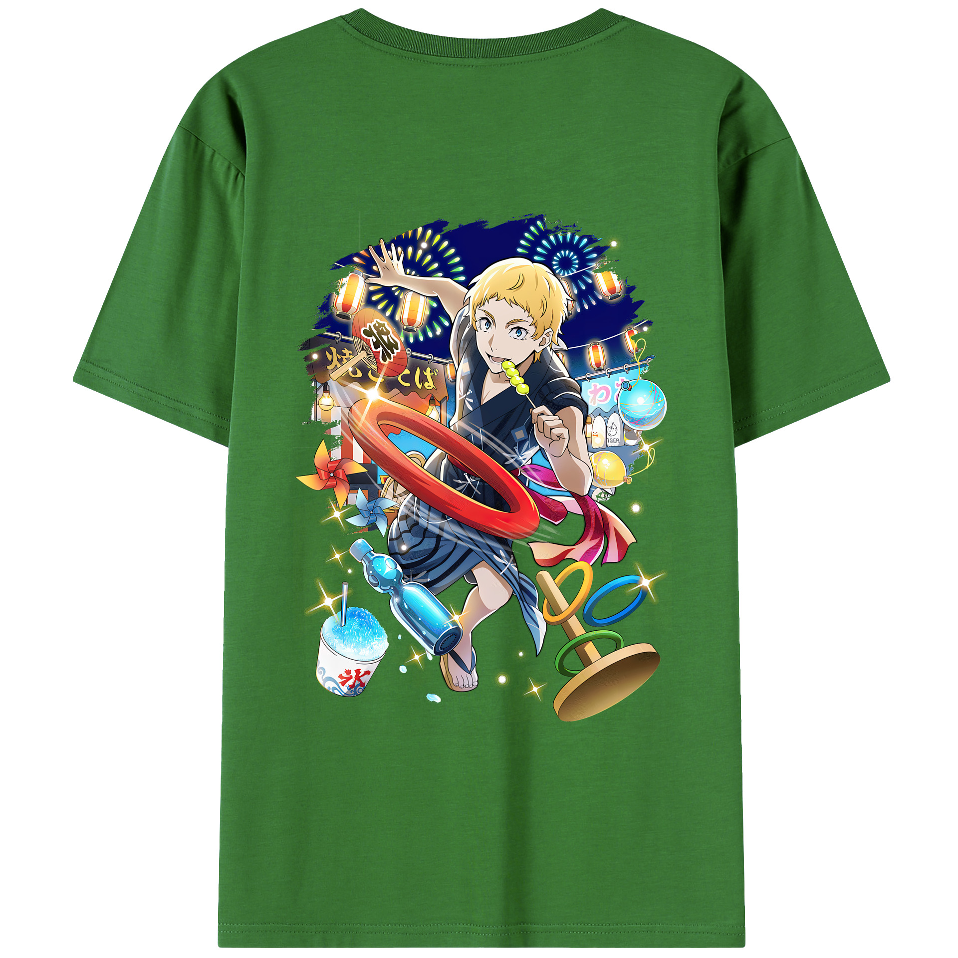 （画像用） 文豪ストレイドッグス Bungo Stray Dogs レディース半袖Tシャツ(バックプリント)